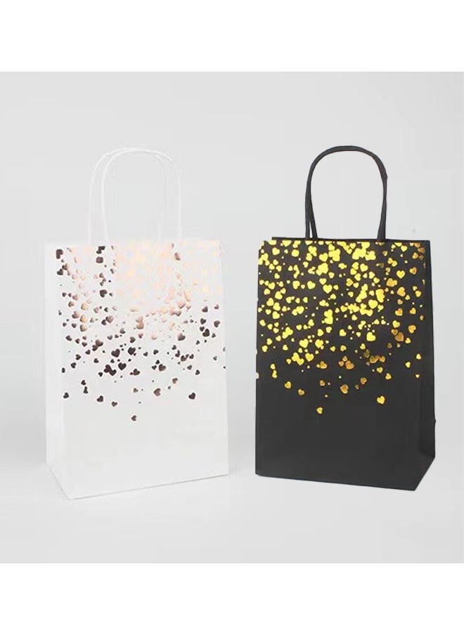 Zeemey 24 Pieces Party Favor Bags,Shopping Bag,Party Bags For Kids, supplies Snack candy Gift Bag Food Bags,Double-Sided Bags For Birthday Wedding Celebrations Party Favors  22*16*8  - Image 2