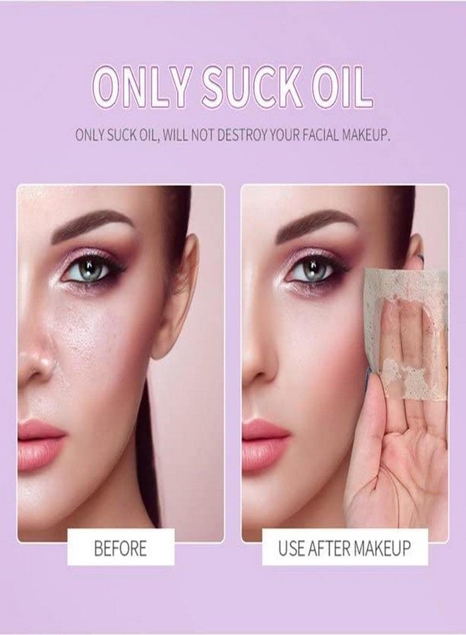 AERROW QUICK أوراق امتصاص الزيت الفاخرة المنقوعة في الشاي الأخضر من أيررو كويك - 100 قطعة من ورق امتصاص الوجه السميك للبشرة الدهنية، التحكم في حب الشباب، والتحكم في اللمعان المناسب للمكياج - عبوة بنسر للنساء والرجال (أخضر) - Image 2