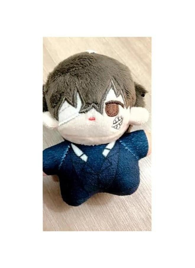 Dazai Osamu Plush 12CM Pendant Pillow Anime PP Cotton Cushion Soft Stuffed Furry Car Key Chain Bag Home Decoration  - Image 3