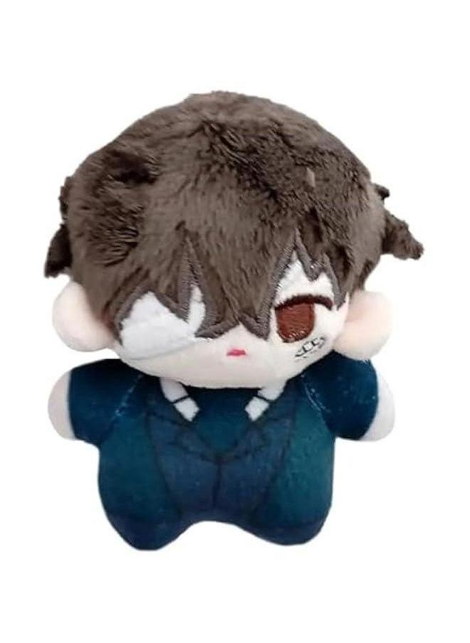 Dazai Osamu Plush 12CM Pendant Pillow Anime PP Cotton Cushion Soft Stuffed Furry Car Key Chain Bag Home Decoration  - Image 1