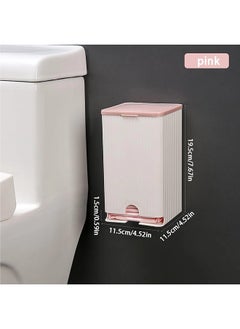 ShebSheb Wall Mounted Sanitary Napkin Holder,Pad Holder for Period 11.5 x 11.5 x 19.5 (cm)  - Image 2