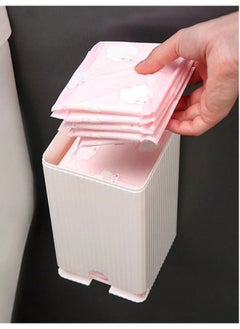 ShebSheb Wall Mounted Sanitary Napkin Holder,Pad Holder for Period 11.5 x 11.5 x 19.5 (cm)  - Image 3