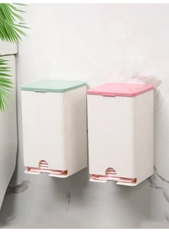 ShebSheb Wall Mounted Sanitary Napkin Holder,Pad Holder for Period 11.5 x 11.5 x 19.5 (cm)  - Image 4