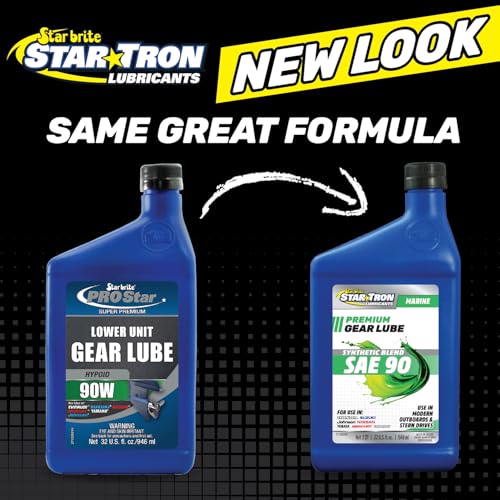 STAR BRITE Hypoid 90W Lower Unit Gear Lube - Ultimate Marine Grade Lubricant for Outboard Motors & Stern Drives - 32 OZ (027132) - Image 4