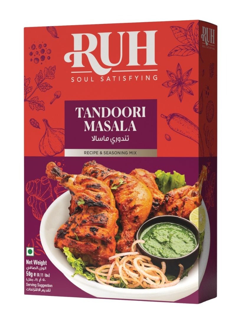 RUH Tandoori Masala Seasoning Mix 50g  - Image 1