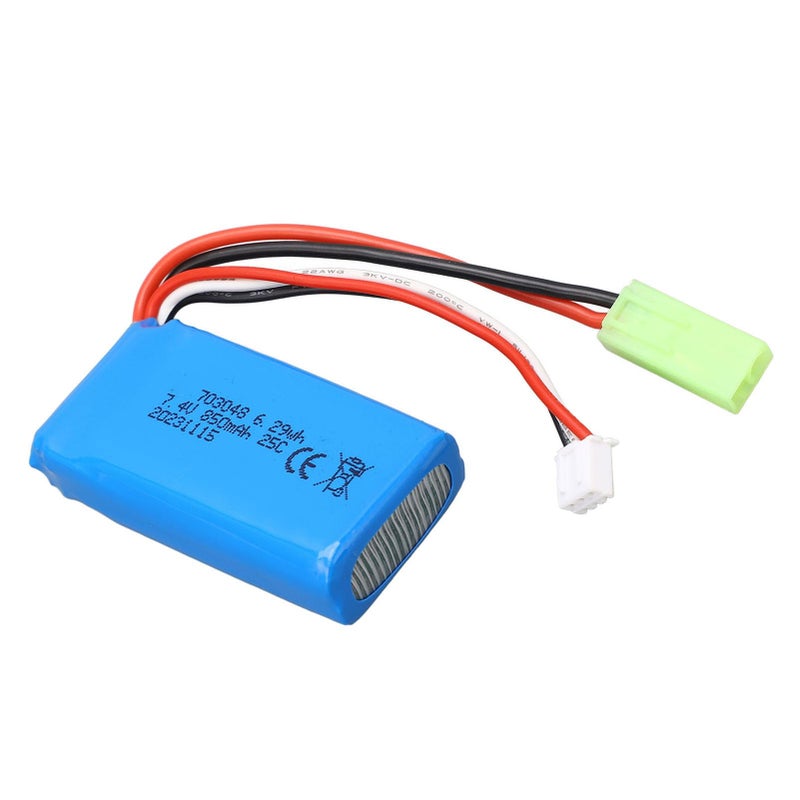 7 4V 850mAh Lithium Polymer Battery For WLToys RC Airplane Replacement - Image 3