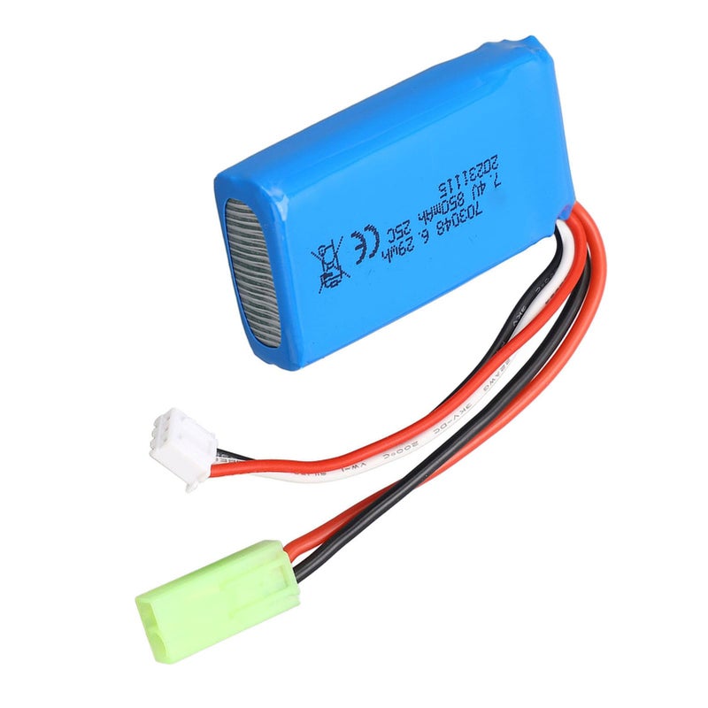 7 4V 850mAh Lithium Polymer Battery For WLToys RC Airplane Replacement - Image 4