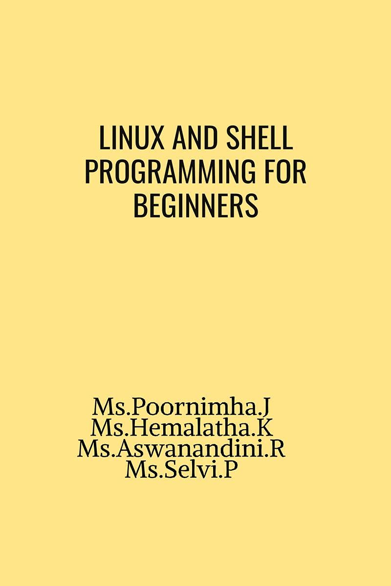 Linux and shell programming for beginners