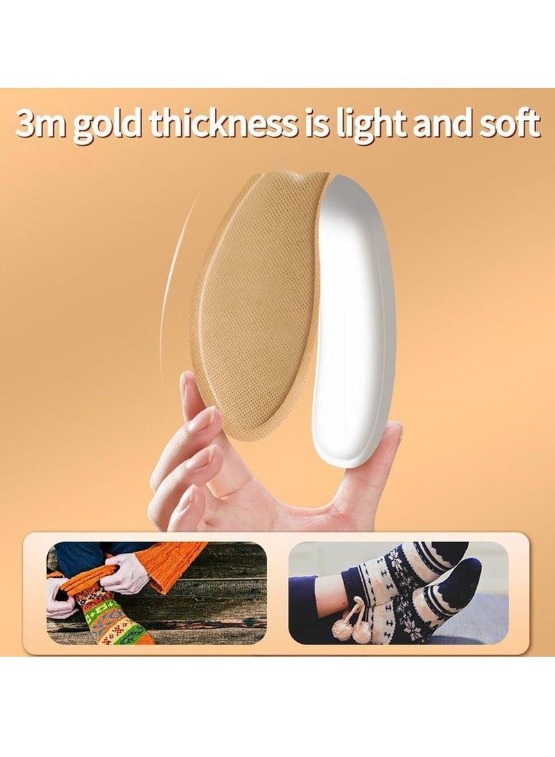 JOGAMS 5 Pair Foot Warmers Disposable Foot Warmers Adhesive Long Lasting Air Activated Disposable Natural Heating Pads for Shoes Boots Odorless Comfortable for Outdoor Work Sports Activiti  - Image 4