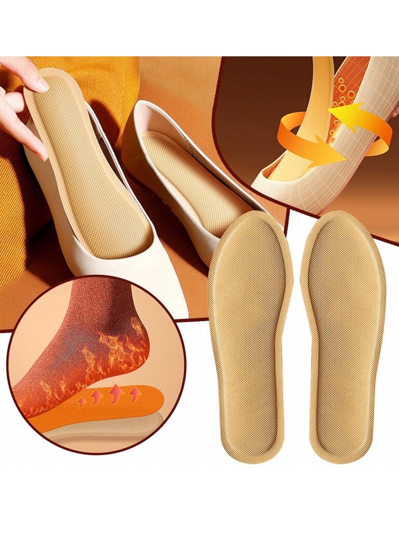 JOGAMS 5 Pair Foot Warmers Disposable Foot Warmers Adhesive Long Lasting Air Activated Disposable Natural Heating Pads for Shoes Boots Odorless Comfortable for Outdoor Work Sports Activiti  - Image 5