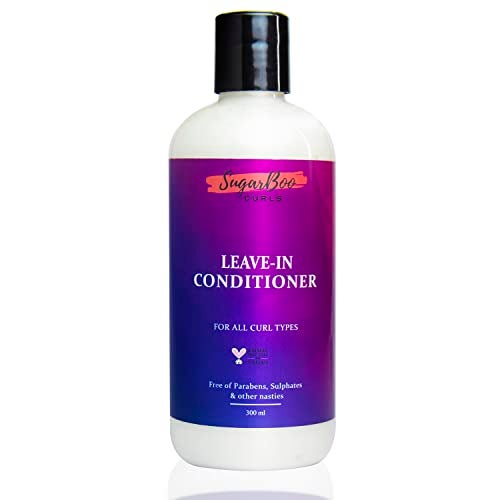 SugarBoo Curls Leave-In Conditioner for Curly & Wavy Hair | Hydrating & Frizz Control | Sulfate & paraben-Free | Vegan & Curly Friendly | 200ml - Image 1