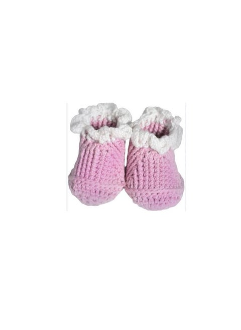 Baby Girls Flats Shoes Crochet Knit