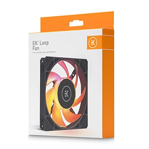 EKWB EK-Loop FPT 140mm Fan, 600-2200 RPM, Digital RGB, Black - Image 5