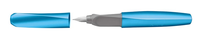 Pelikan Twist Fountain Pen P P457 M Frosted Blue with 2 Tp/B Blister - Image 5
