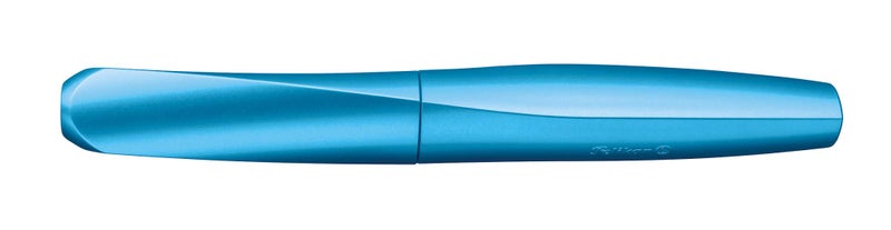 Pelikan Twist Fountain Pen P P457 M Frosted Blue with 2 Tp/B Blister - Image 3