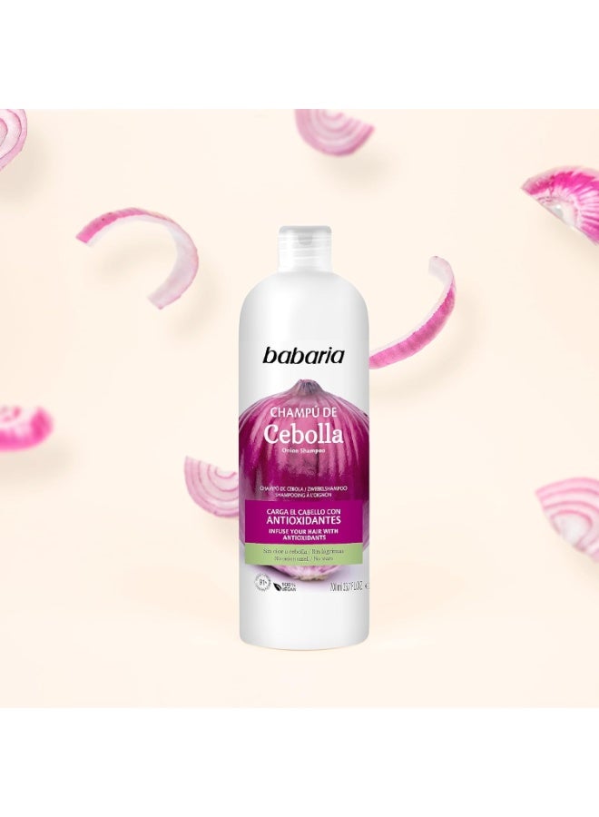 Babaria Onion Antioxidant Shampoo 600ml - Image 2