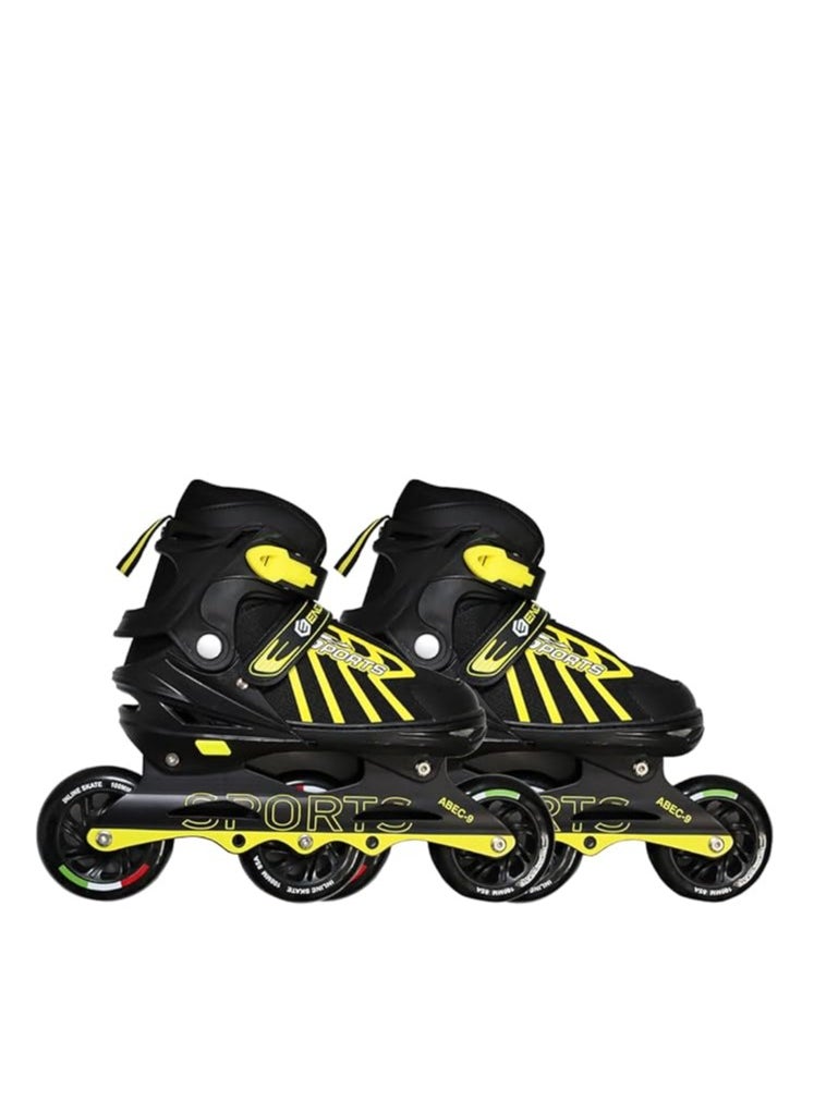 ENDLESS  EL1031 Inline Adjustable Skates Small Size 29 EUR (UK 11.5) - 33 EUR (UK 2) for 3 to 6 Years | Aluminium Chassis and 100 mm PU Three Wheels | With ABEC 9 Bearings | Indoor and Outdoor  - Image 1
