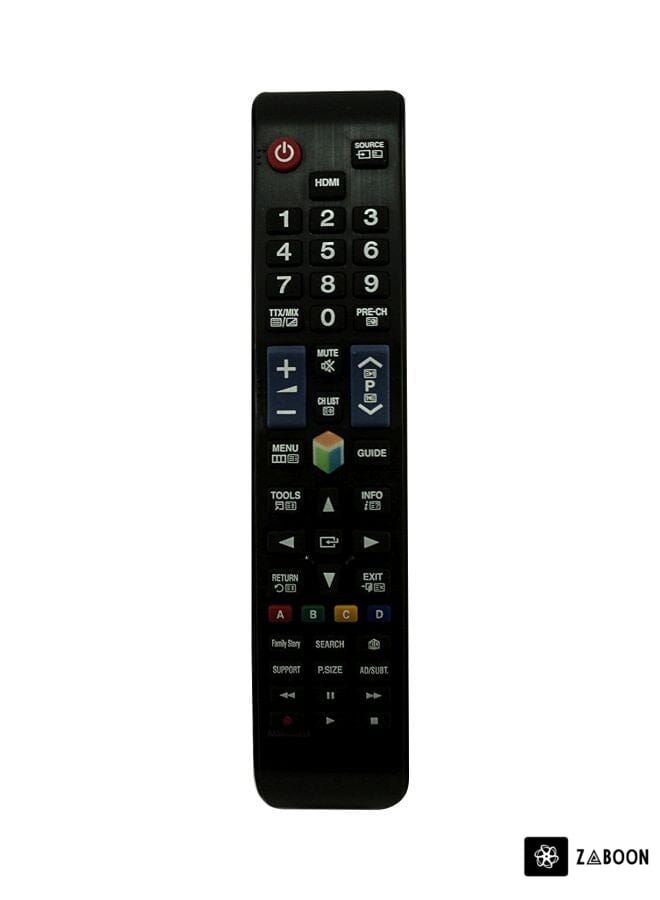 Zaboon Smart TV Universal Remote Control Black