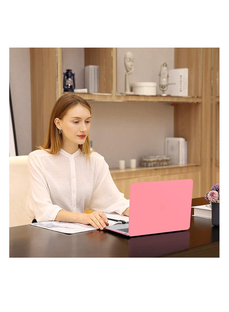 Hard Shell Case Protective Snap On Cover Compatible with MacBook Air New 13 Inch A2337 (M1) A2179 A1932 (released 2018 2019 2020 2021 2022) Retina Display Touch ID (Pink) - Image 3