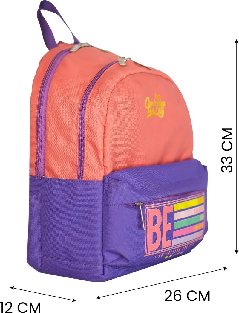 Cambridge Polo Club Be Happy Unisex Children's Kindergarten Bag with Front Pocket
