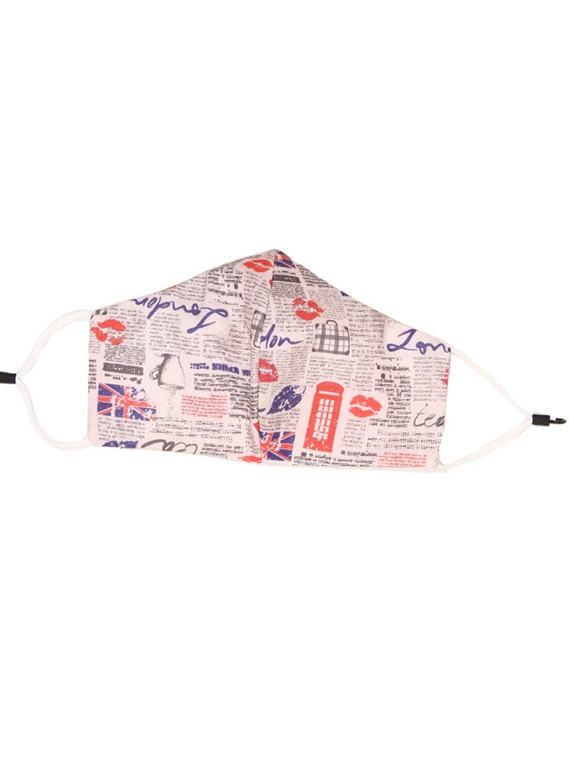 VIRA Vira Women Cotton Printed Reusable Face Mask  - Image 1