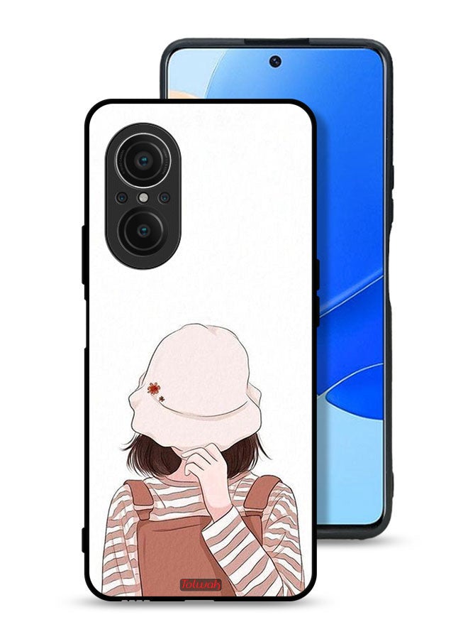 Huawei nova 9 SE 4G Protective Case Cover Hide Face By Hat