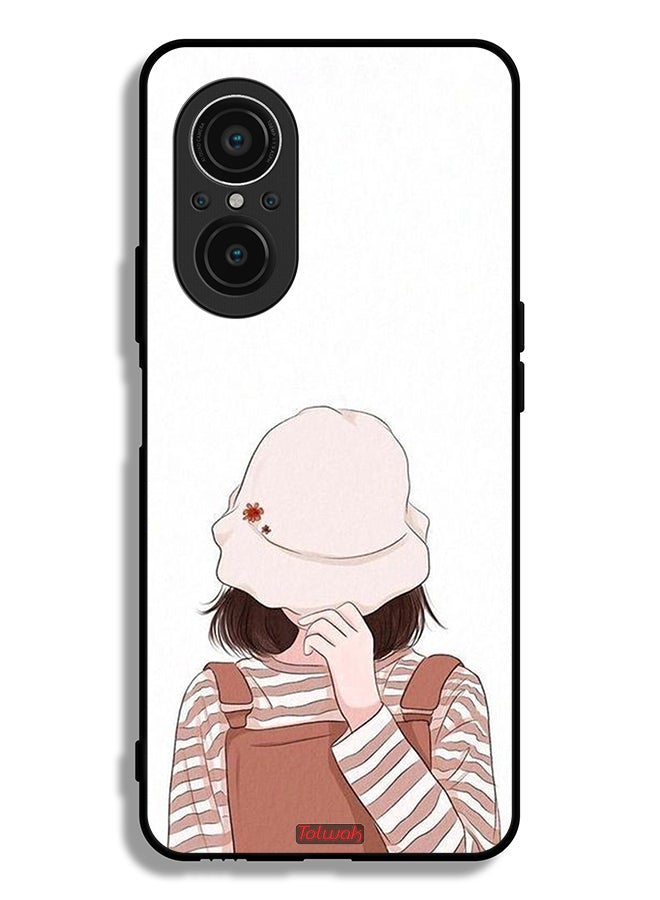 Huawei nova 9 SE 4G Protective Case Cover Hide Face By Hat