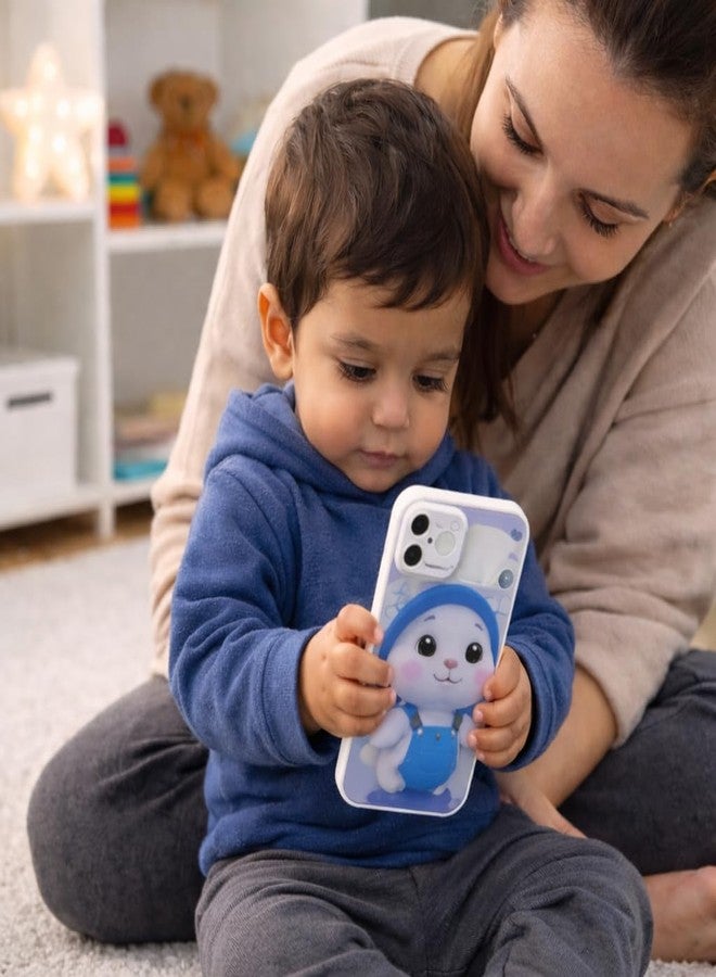 Goyal's Goyal’s Kids Educational Music Phone Toy with Lights & Sound | Rechargeable Type C Learning Mobile for Toddlers | ABC Numbers Animals Sound Toy Phone | Interactive Early Learning Toy for Boys & Girls - Image 2