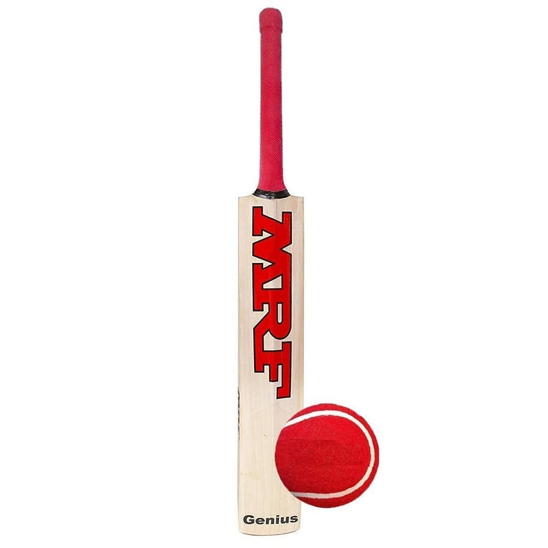 XTROKE Popular Willow Cricket Bat with Tennis and Bat Cover (Size - 04 Age 7-10 Years) - Image 3