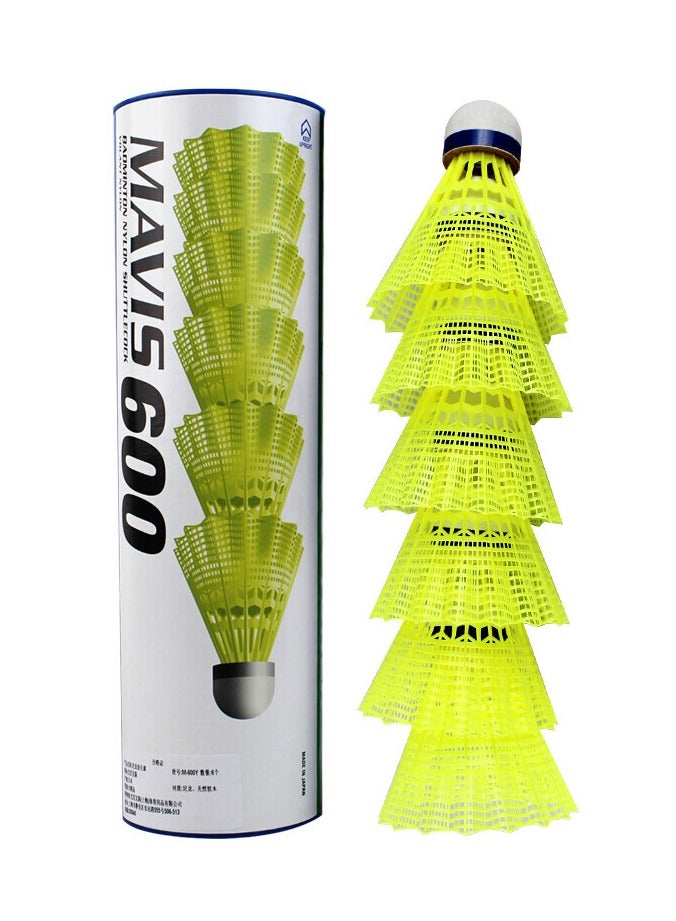 PEI  AN Unisex Mavis 600 Shuttlecock Set 6-Piece Green Cap - Image 1