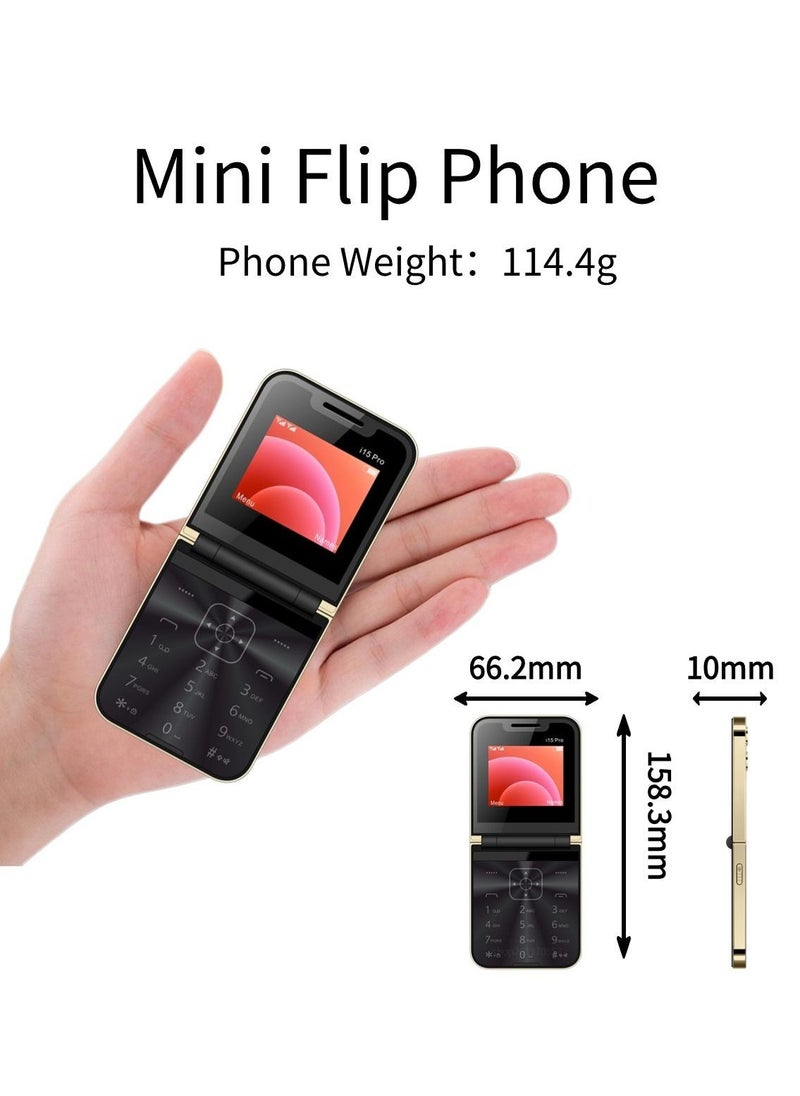 Hope - Hope Flip Mobile Phone with Auto Call Recording, FM Radio, Speed Dial, Magic Voice, GSM Dual SIM, Unlocked Foldable Cellphone for Seniors - Big Buttons, Loud Speaker, Long Battery Life - Image 1