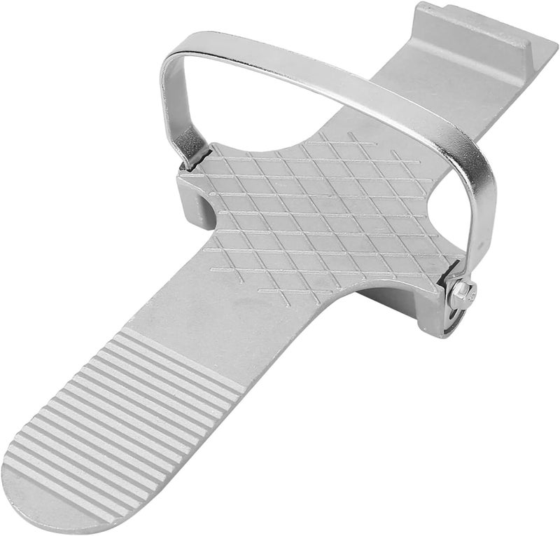 Foot Operated Drywall Plaster Sheet Lifting Tool and Alloy Board Lifter - Forged Alloy Construction with Ribbed Non Slip Foot Pedal and Anti Decoupling Design - 1 Piece - Image 1