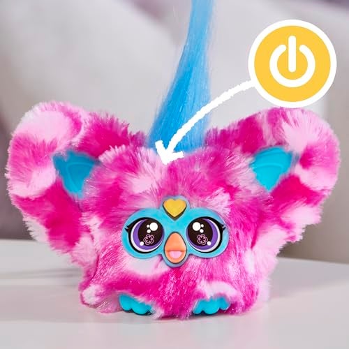 Furby Furblets Dah-Tee Mini Friend, 45+ Sounds, Country Music, Speaks Only Furbish, Electronic Plush Toys for Girls & Boys, Interactive Pets, Pink Polka Dot, Back to School Gifts, Ages 6+ - Image 2