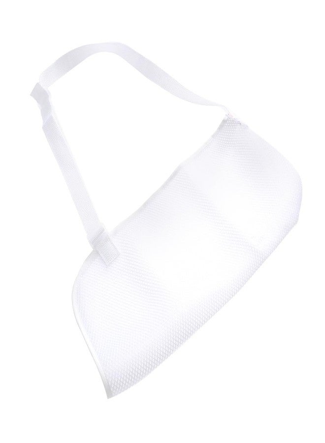 rosenice Mesh Arm Sling Adjustable Triangular Fixing Belt Shoulder Immobilizer for Broken Fractured Arm Support Medical Use Breathable Reversible One-Hand Strap - Image 2