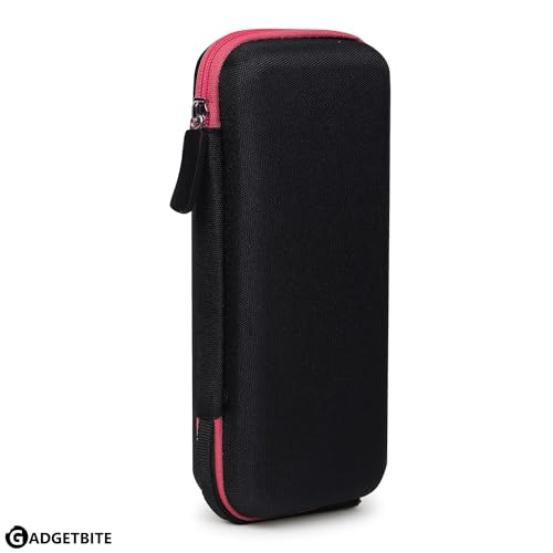 GadgetBite Portable Electronic Accessories Organizer - Travel-Friendly EVA Pouch for Vlogging Camera, USB Cables, Power Banks, Adapters, Hard Disks, and More (Pink) - Image 5