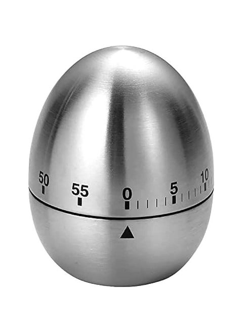 Kitchen Egg Timers for Boiling Eggs Mechanical Kitchen Timer Rotating Alarm with 60 Minutes Stainless Steel Visual Countdow Waterproof Timer for Cooking Exercise Learning Cosmetic Applications Bakin
