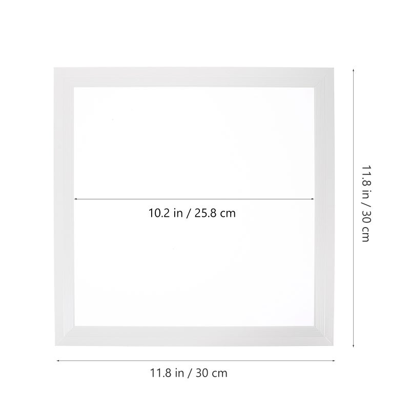 Aluminum Gusset Lampshade Trim, Frosted Translucent Panel for Uniform Lighting Effect - Image 2