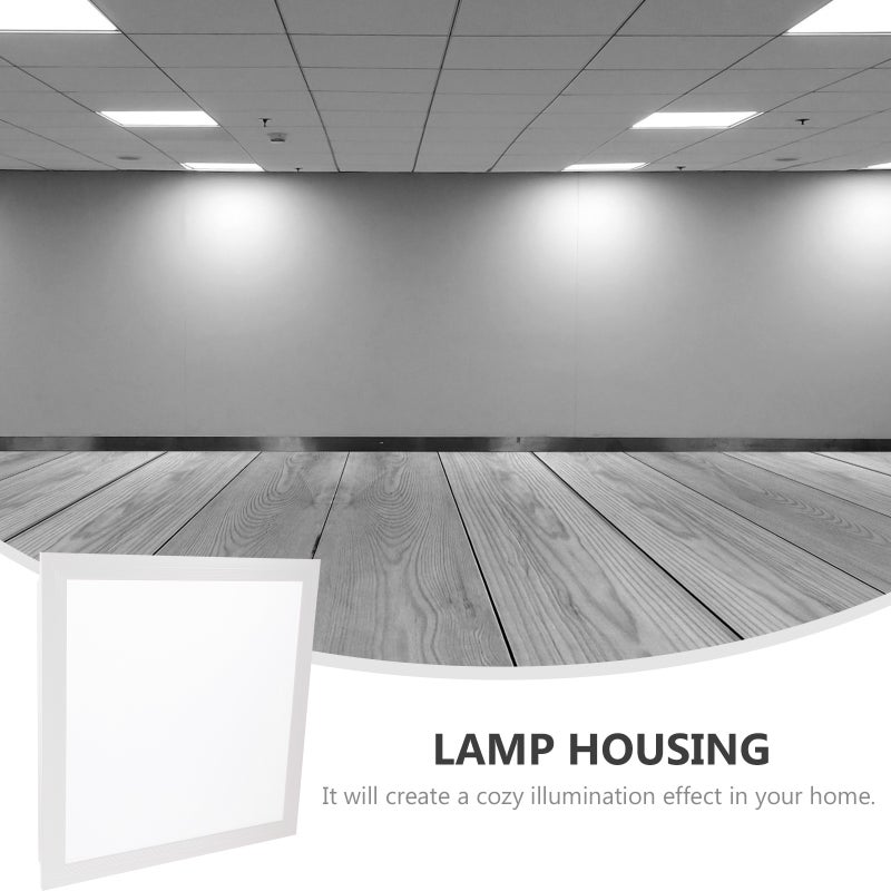 Aluminum Gusset Lampshade Trim, Frosted Translucent Panel for Uniform Lighting Effect - Image 5