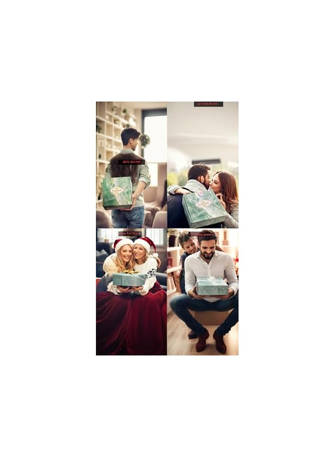 The Bros Scented Candles Gift Set for Women: 4.4 Oz Pack of 4 Soy Wax Aromatherapy Candles - Strongly Fragranced Essential Oils for Stress Relief, Birthday, Mother's Day - Image 4