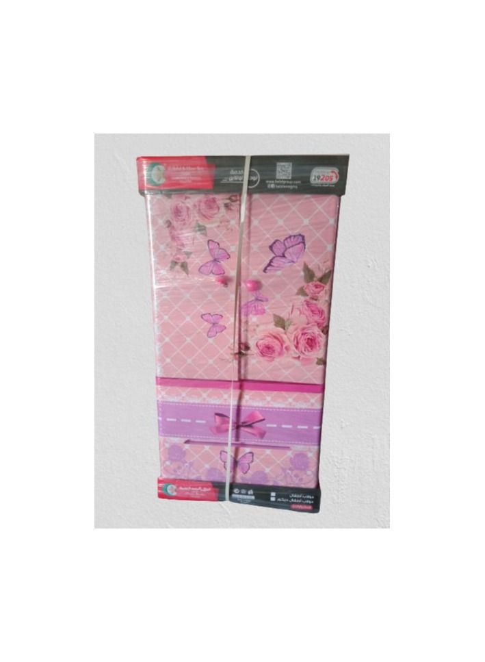 Children's cupboard rose crescent and silver star decor 4821