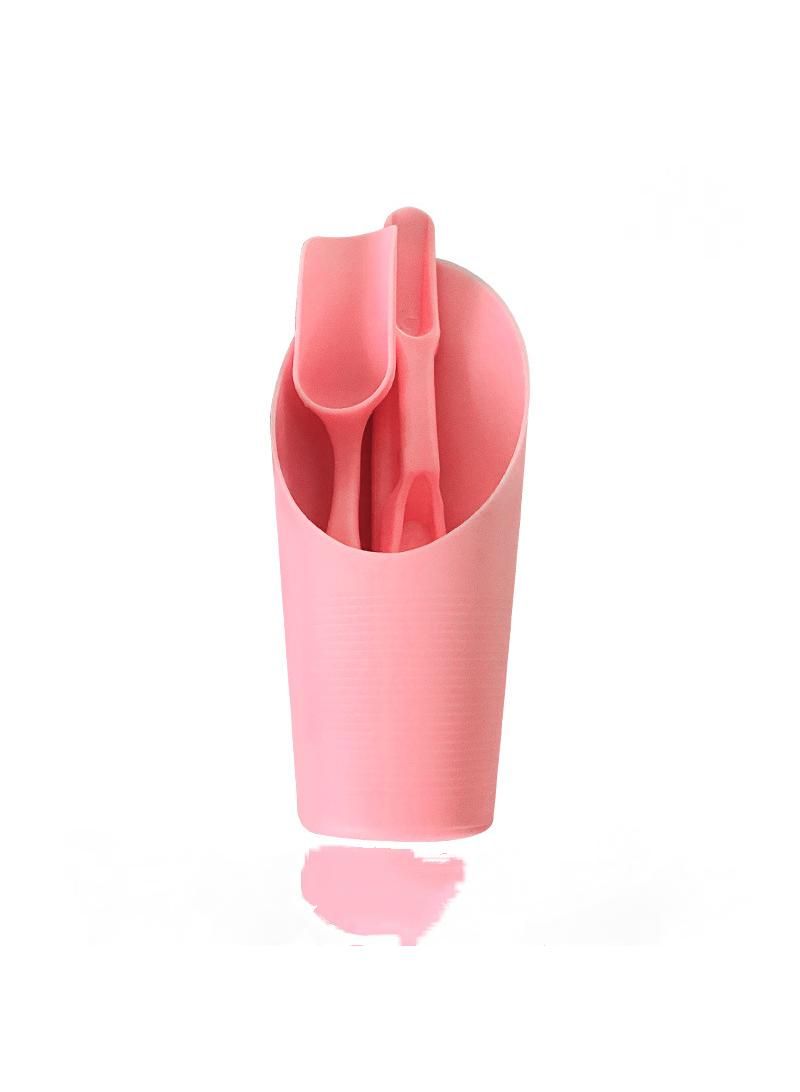 Generic Pink Fleshy Planting Special Soil Bonsai Three-piece Garden Tools Garden 4-piece Shovel Soil  - Image 1