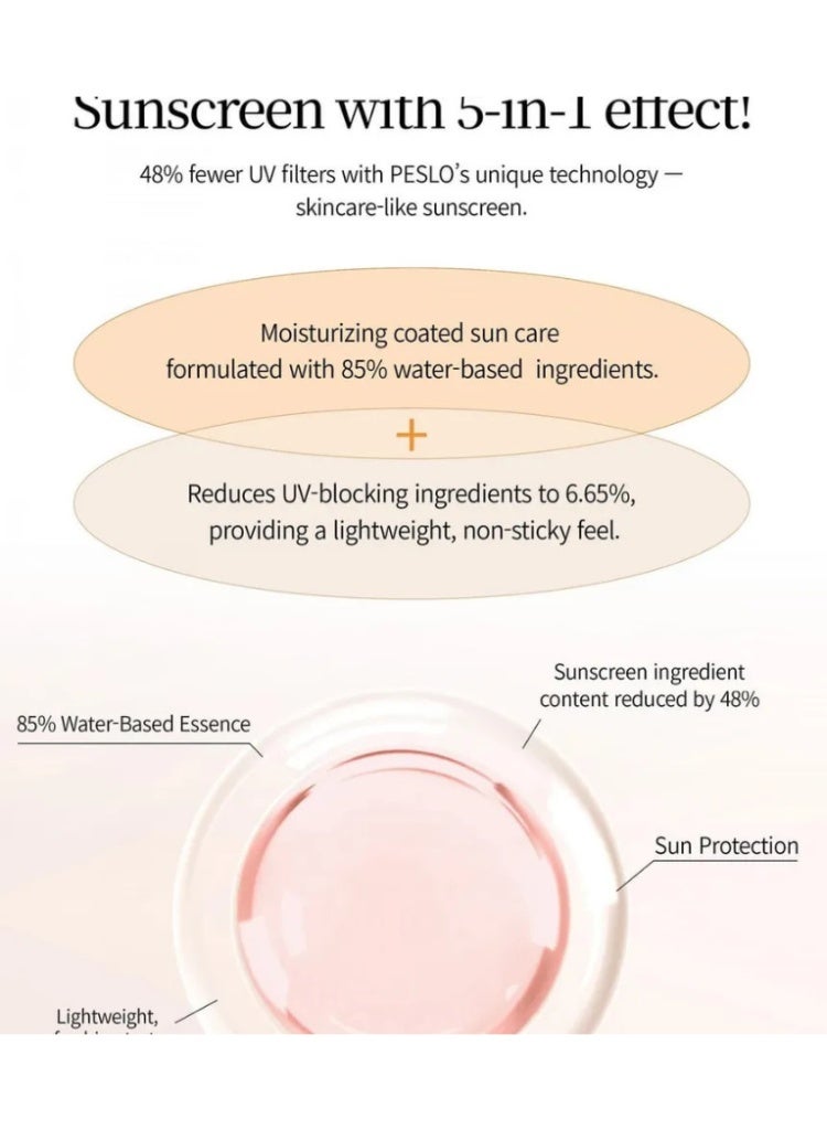 PESTLO Saferecipe Capsule Sun – Korean Sunscreen for Daily UV Protection, Hydration & Lightweight Broad-Spectrum Sun Care - Image 4