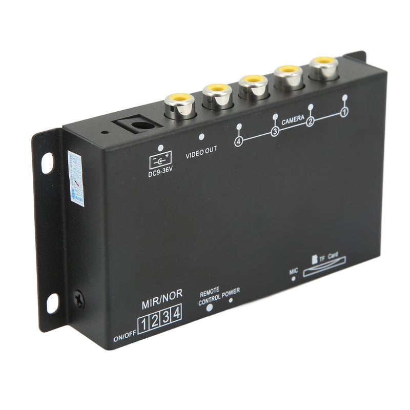 Vehicle Digital Video Recorder 4 Channel 720P DC9‑36V Universal Mini MDVR for RV Van Truck - Image 4