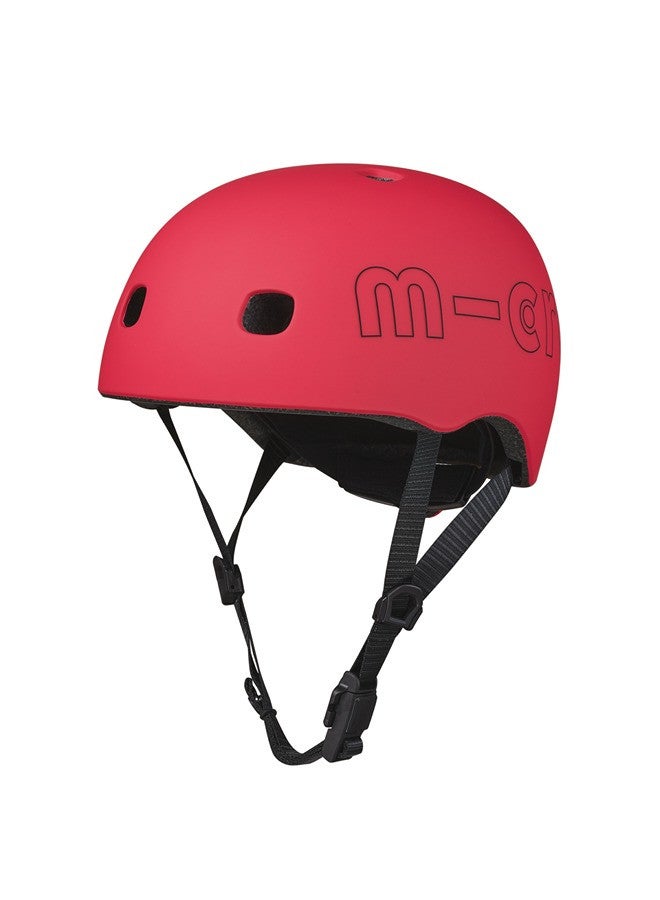 Micro Micro PC Kids Helmet Red (Small) | Kids Helmet | Kick Scooter Helmets | Sports Helmet for Kids | Helmet with Adjustable Straps | Riding Kids Helmet | Kids Safety | Helmet for Kids  - Image 5