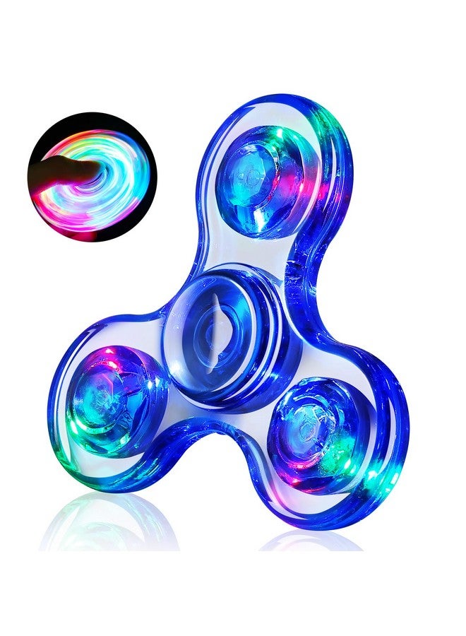 GIGILLI Fidget Spinner For Kids Adults, Christmas Stocking Stuffers Light Up Sensory Fidget Toys, Glow In The Dark Fidget Spinners For Boys Girls, Adhd Hand Fidget Spinner, Birthday Gifts For Kids - Image 1