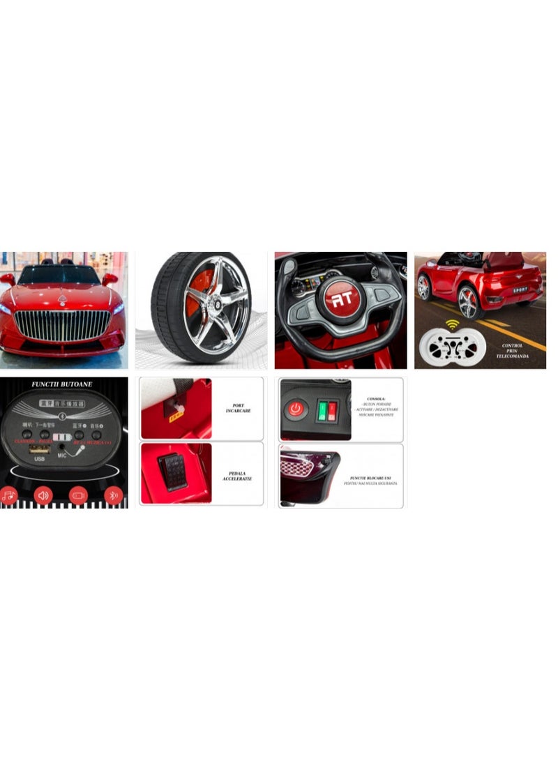 سيارة كهربائية للأطفال الكبار للركوب - دراجة رباعية جديدة للأطفال من عمر 1 إلى 6 سنوات - ألعاب ركوب كهربائية (أزرق) - Image 2