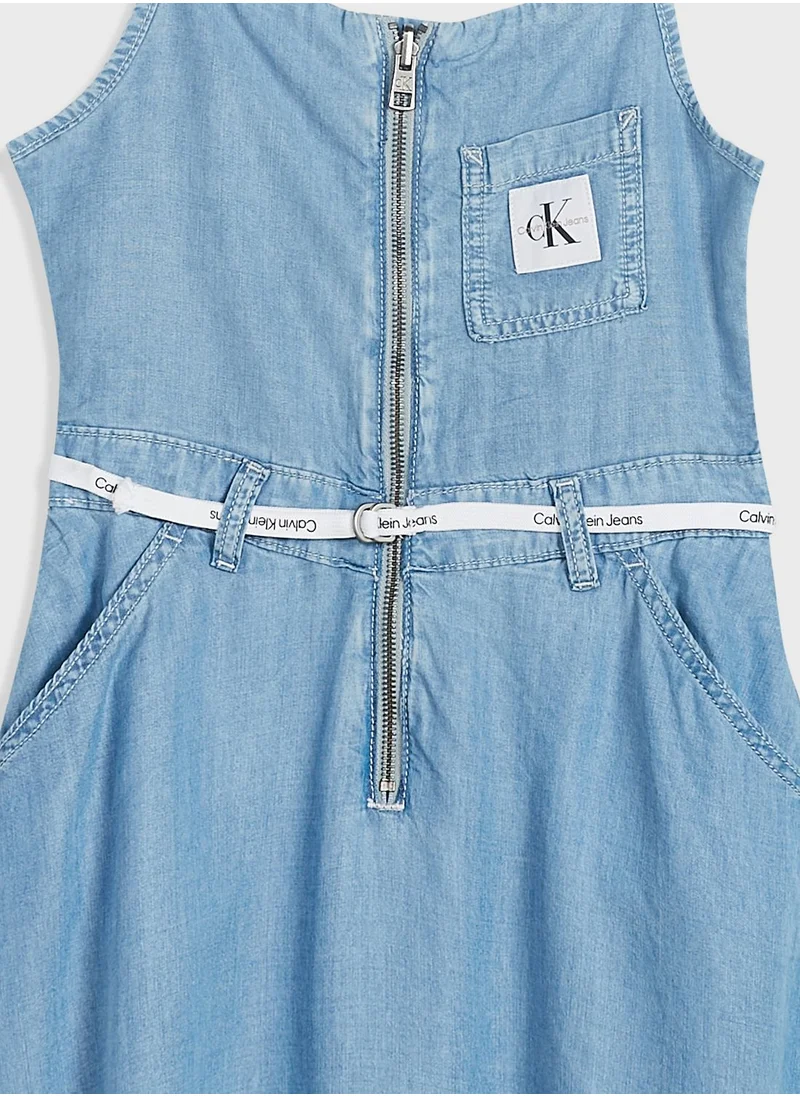 Calvin Klein Jeans Kids Denim Dress