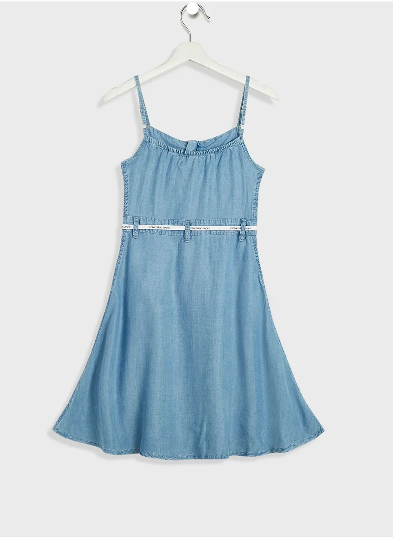 Calvin Klein Jeans Kids Denim Dress