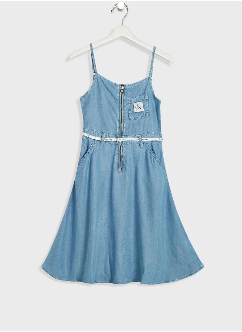 Calvin Klein Jeans Kids Denim Dress