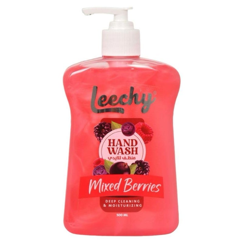 Leechy Hand Wash Mixed Berries 500 ml